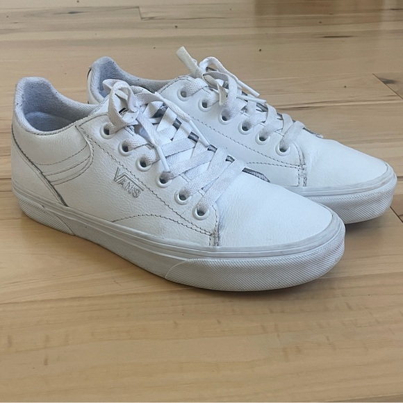 Vans Shoes - Vans Classic White Lace-Up Sneakers